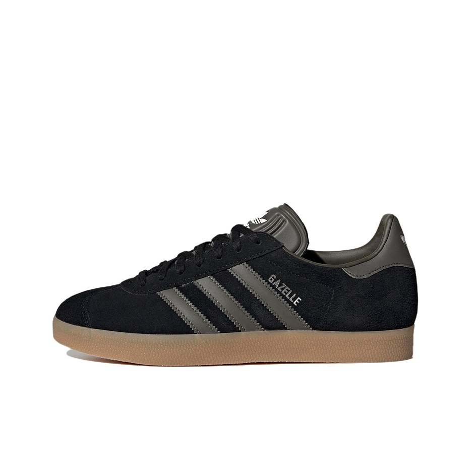 Adidas Shoes Gazelle - アディダス オリジナルス ガゼル 快適で耐摩耗性のあるロートップスケートボードシューズ ユニセックス ブラック
