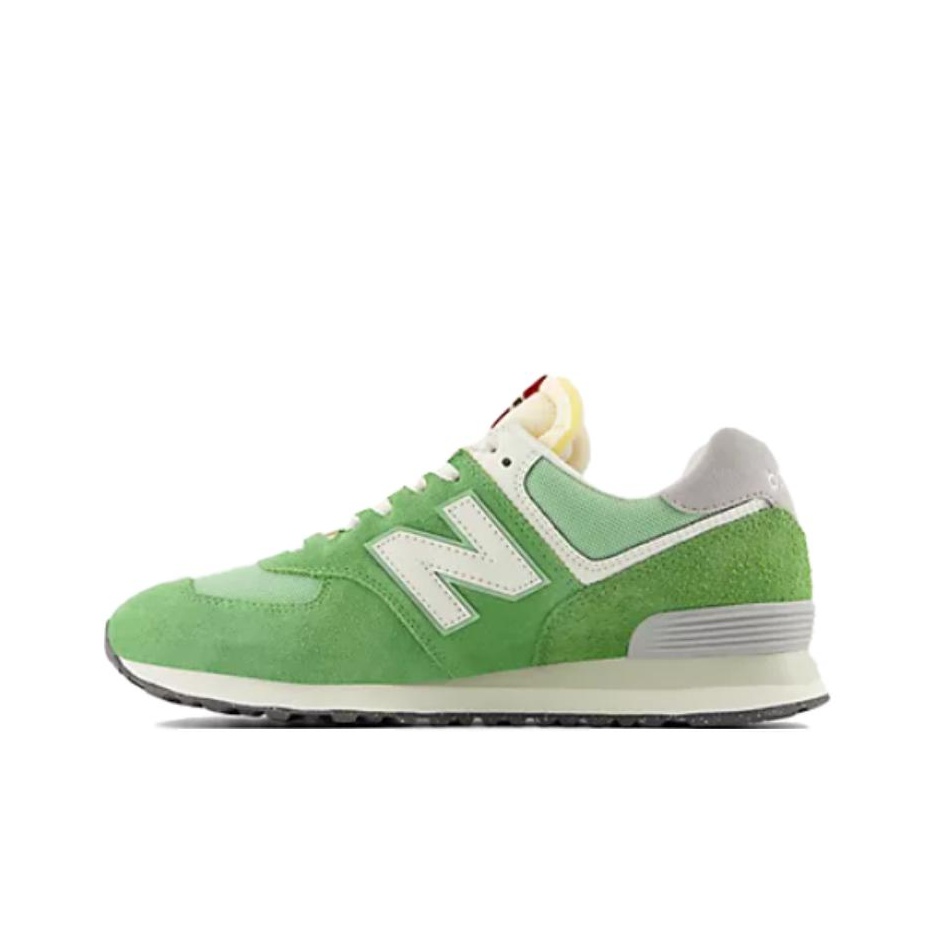 New Balance Shoes 574 - ニューバランス NB 574 メッシュ、スエード クッション ロートップ